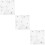 3 Sets Quilting Templates Diy Patchwork Sewing Tools 9
