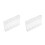 2Pcs Reusable Straw Container Clear Acrylic Wall Mounted Storage Box 7