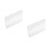 2Pcs Reusable Straw Container Clear Acrylic Wall Mounted Storage Box 6