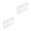 2Pcs Reusable Straw Container Clear Acrylic Wall Mounted Storage Box 4