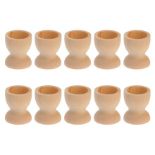 20Stk Holzei Halter Diy Eier Tablett Tischstehend Aufbewahrung