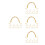 40 Pcs Teapot Handle Replacement For Ceramic & Pottery Kettles U-Shape 7