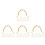 40 Pcs Teapot Handle Replacement For Ceramic & Pottery Kettles U-Shape 5