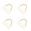 40 Pcs Teapot Handle Replacement For Ceramic & Pottery Kettles U-Shape 10