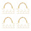 40 Pcs Teapot Handle Replacement For Ceramic & Pottery Kettles U-Shape 4