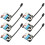 18 Pcs Silicone Straw Tip Covers Reusable Drinking Straw Caps 3