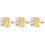 3Pcs Stainless Steel Saxophone Ligature Replacement Part 7