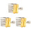 3Pcs Stainless Steel Saxophone Ligature Replacement Part 5