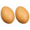 8 Pcs Fake Chicken Eggs Artificial Decorative Simulation For Easter 1