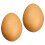 8 Pcs Fake Chicken Eggs Artificial Decorative Simulation For Easter 3