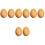 8 Pcs Fake Chicken Eggs Artificial Decorative Simulation For Easter 5