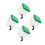 4Pcs Automatic Rabbit Water Fountain And Feeder For Hamster Bunny 10
