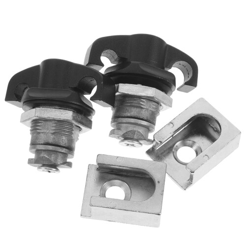 6 Pcs Thumb Operated Offset Cam Locks T-Shape Handle With Base 2