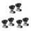 6 Pcs Thumb Operated Offset Cam Locks T-Shape Handle With Base 10
