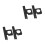 4 Pcs Pergola Support Bracket Roof Beam Heavy Duty Angle Bracket 7