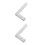 2Pcs L-Shaped Square Ruler For Woodworking And Engineering 4