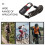 2Pcs 3-Digit Resettable Steel Cable Lock For Bicycles Scooters E-Bikes 8