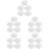 25 Pcs Universal Bump Cap Insert Safety Liners 6