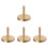 4Pcs Brass Incense Ash Press Seal Mold Tool Burner Accessory 2