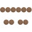 10 Pcs Cork Record Mat For Vinyl Protection On Turntable 5