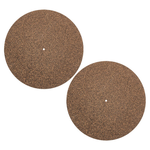 10 Pcs Cork Record Mat For Vinyl Protection On Turntable 2
