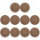 10 Pcs Cork Record Mat For Vinyl Protection On Turntable 8