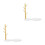 2Stk Holz Teebecher Aufbewahrungsregal Desktop Becherhalter 8