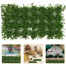 5 Boxes Fake Grass Cluster Decor For Diy Sand Table