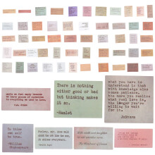 120 Zitate Planer Aufkleber Für Journaling Und Scrapbooking