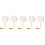 5Pcs Chinese Circular Dance Fan Translucent Silk With Tassel 11