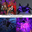 Glowing 50cm Plush Spider with Adjustable Legs – Reusable Halloween Decoration 7