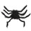 Glowing 50cm Plush Spider with Adjustable Legs – Reusable Halloween Decoration 1