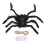 Glowing 50cm Plush Spider with Adjustable Legs – Reusable Halloween Decoration 2