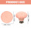 24 Pcs Ceramic Cabinet Drawer Knobs For Dressers 11
