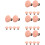 24 Pcs Ceramic Cabinet Drawer Knobs For Dressers 8