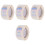 4 Rolls Self-Adhesive Sun Tanning Labels For Decorative Scrapbooking 3