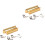 2 Sets Metal Guitar Slide Stick Accessories 3