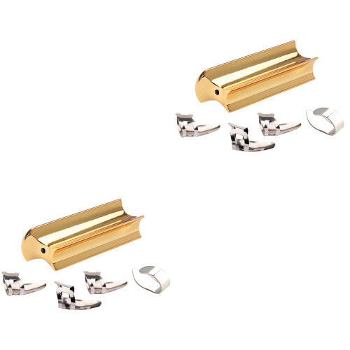 2 Sets Metal Guitar Slide Stick Accessories 2