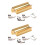 2 Sets Metal Guitar Slide Stick Accessories 5
