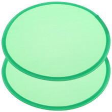 8 Pcs Japanese Mini Foldable Flying Disc Handheld Fan For Festivals