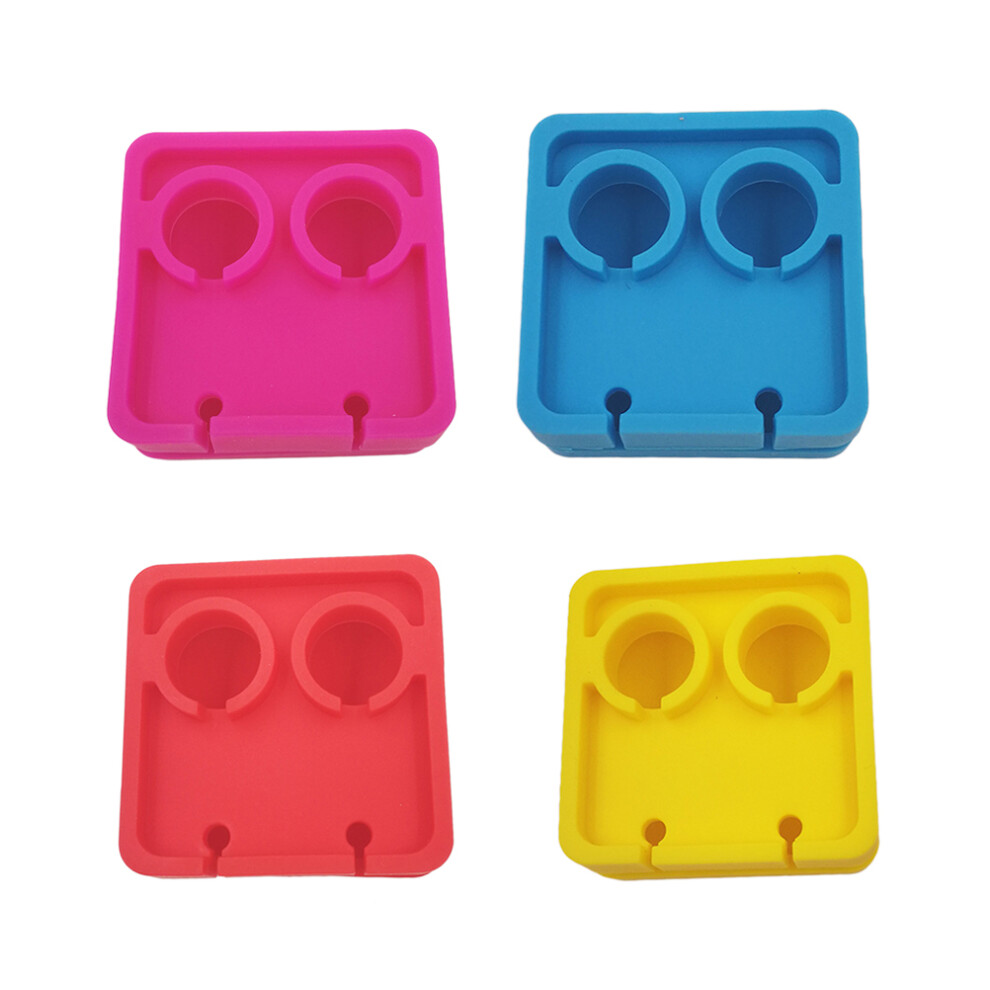 6 Pcs Silicone Earphone Cable Winder Cord Wrap Organizer 031043001525