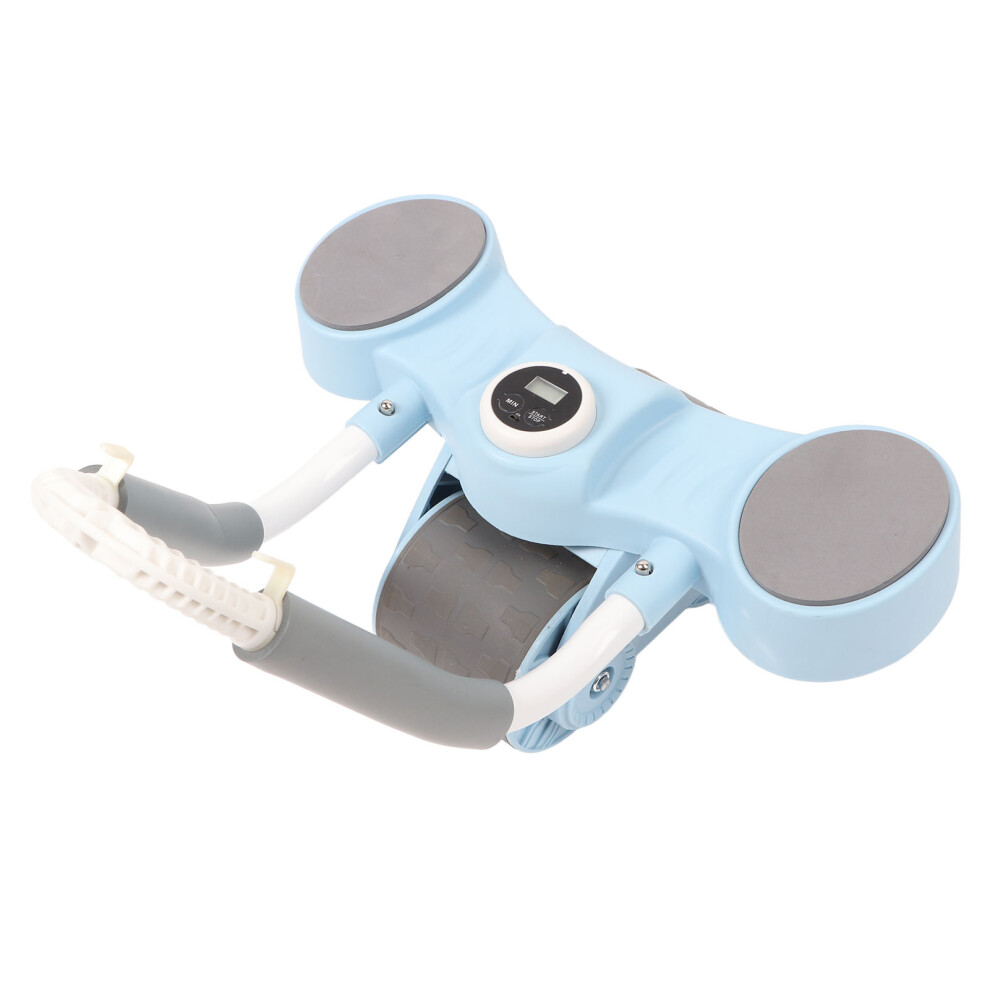 Blue Double Round Abdominal Wheel Roller with LR1130 Battery-image-OPC-PKWQB9M-NEW