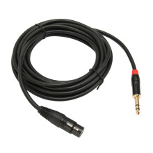 XLR Buchse auf 6,35mm TRS Kabel 16,4ft 5m