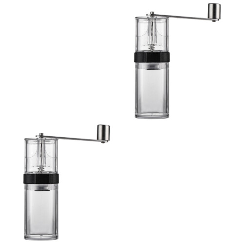 2Pcs Manual Coffee Bean Grinder For Home Office Use 2