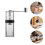 2Pcs Manual Coffee Bean Grinder For Home Office Use 8