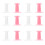 2 Sets 12Pcs Manicure Tools Finger Placement Device Assorted Colors 1