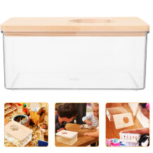 2Stk Hamster-Badewanne Für Chinchilla, Kleines Badezimmer-Zubehör
