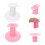 2 Sets 12Pcs Manicure Tools Finger Placement Device Assorted Colors 8