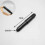 Black Plastic Spring Loaded Toilet Paper Holder Replacement Rod (2 Pack) 4