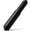 Black Plastic Spring Loaded Toilet Paper Holder Replacement Rod (2 Pack) 1